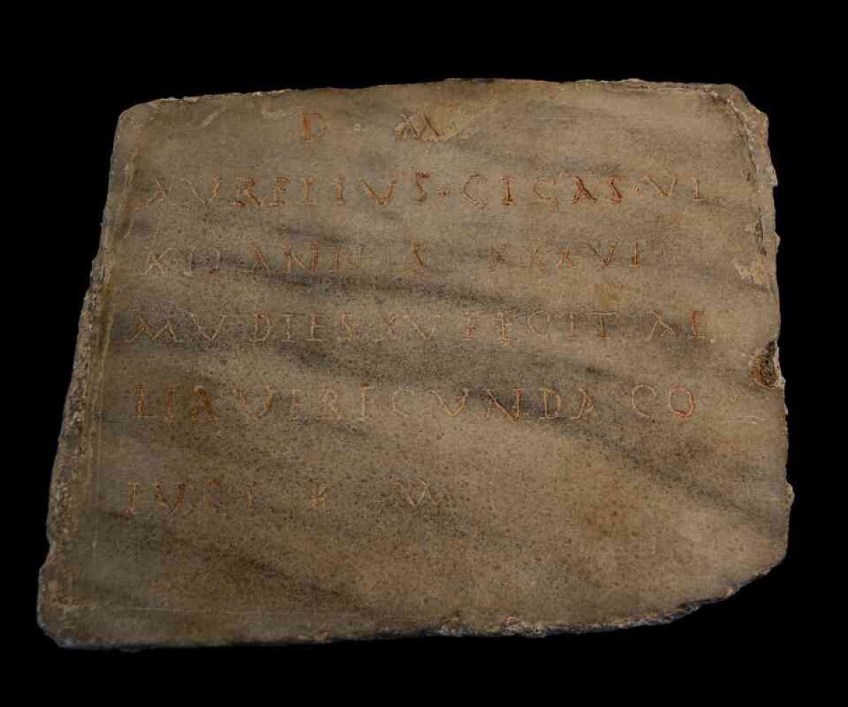 Iscrizione Aurelius Gigas